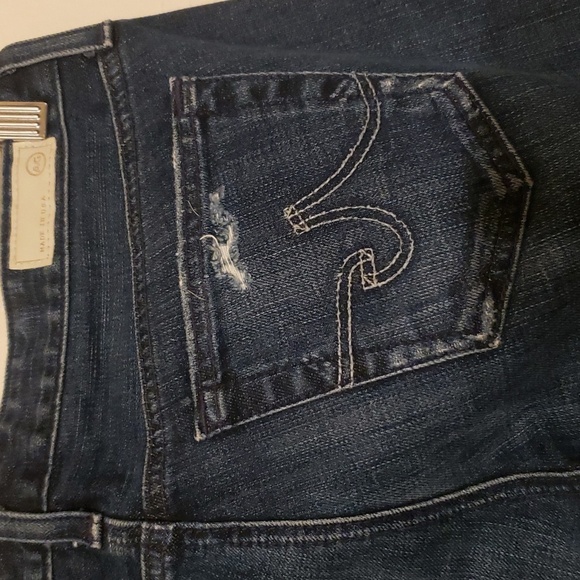 Ag Adriano Goldschmied Stilt Cigarette Leg Distressed Jean - Picture 5 of 8